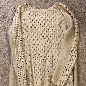 Knitter sweater